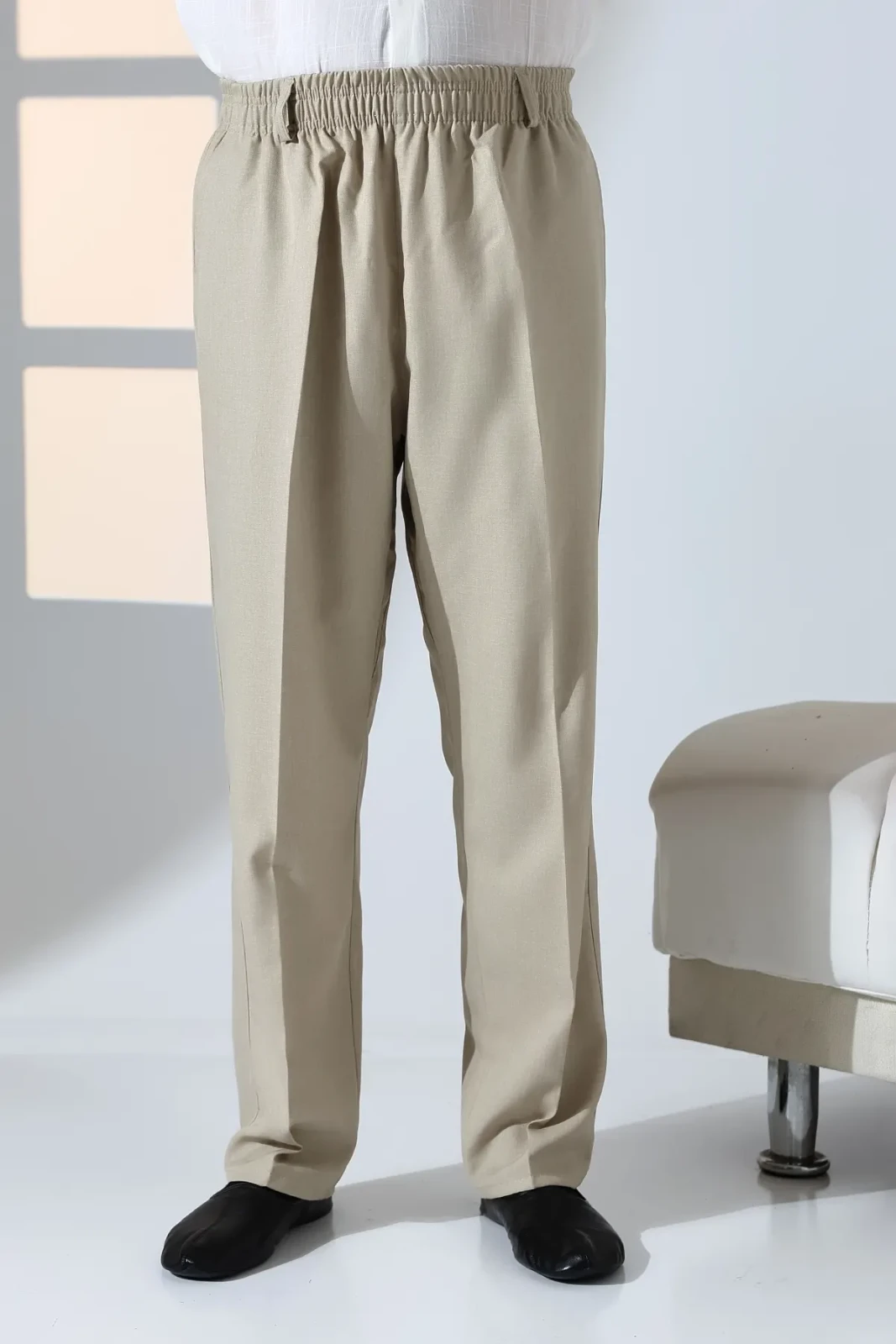 Likralı Pamuklu Spor Şalvar