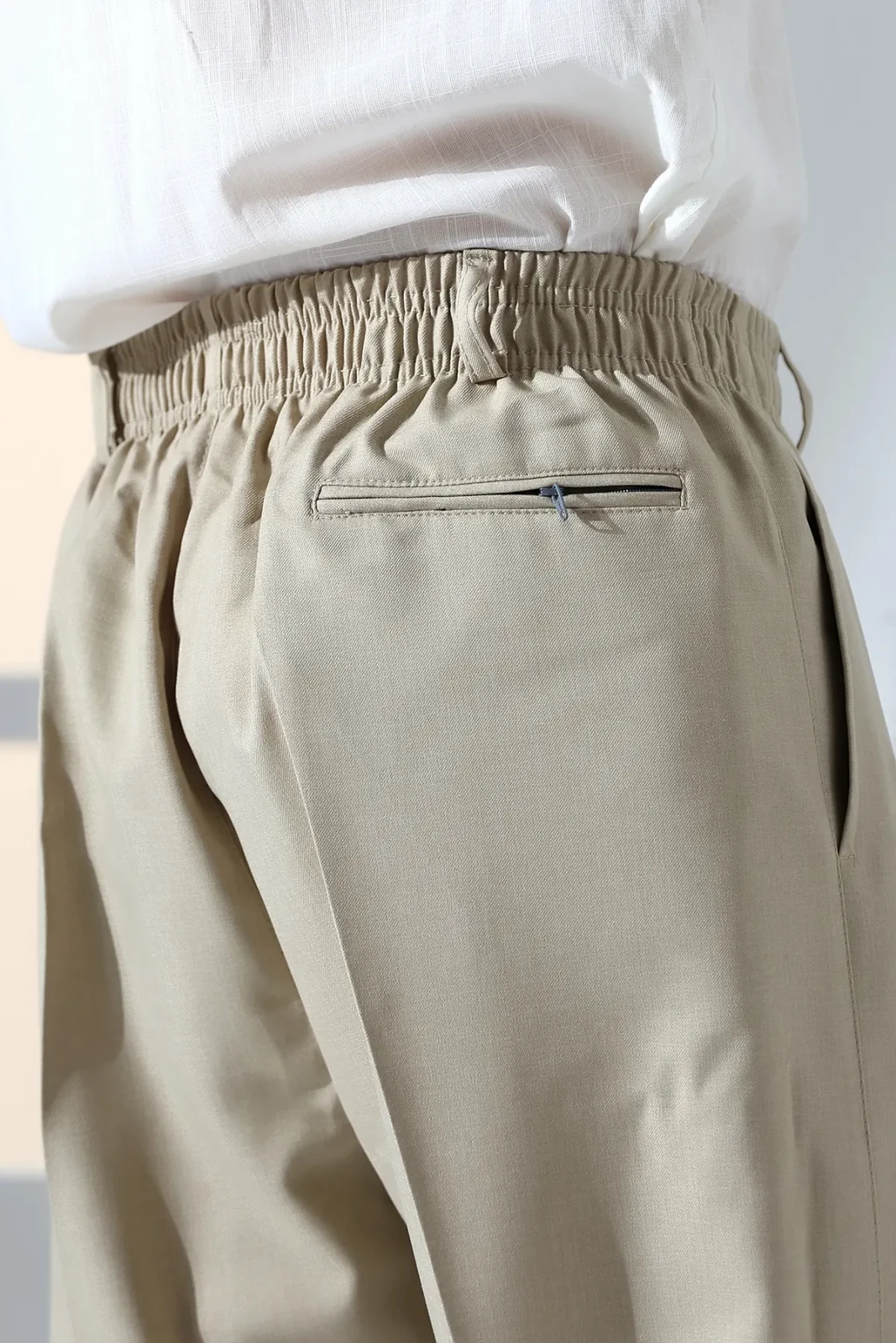 Likralı Pamuklu Spor Şalvar