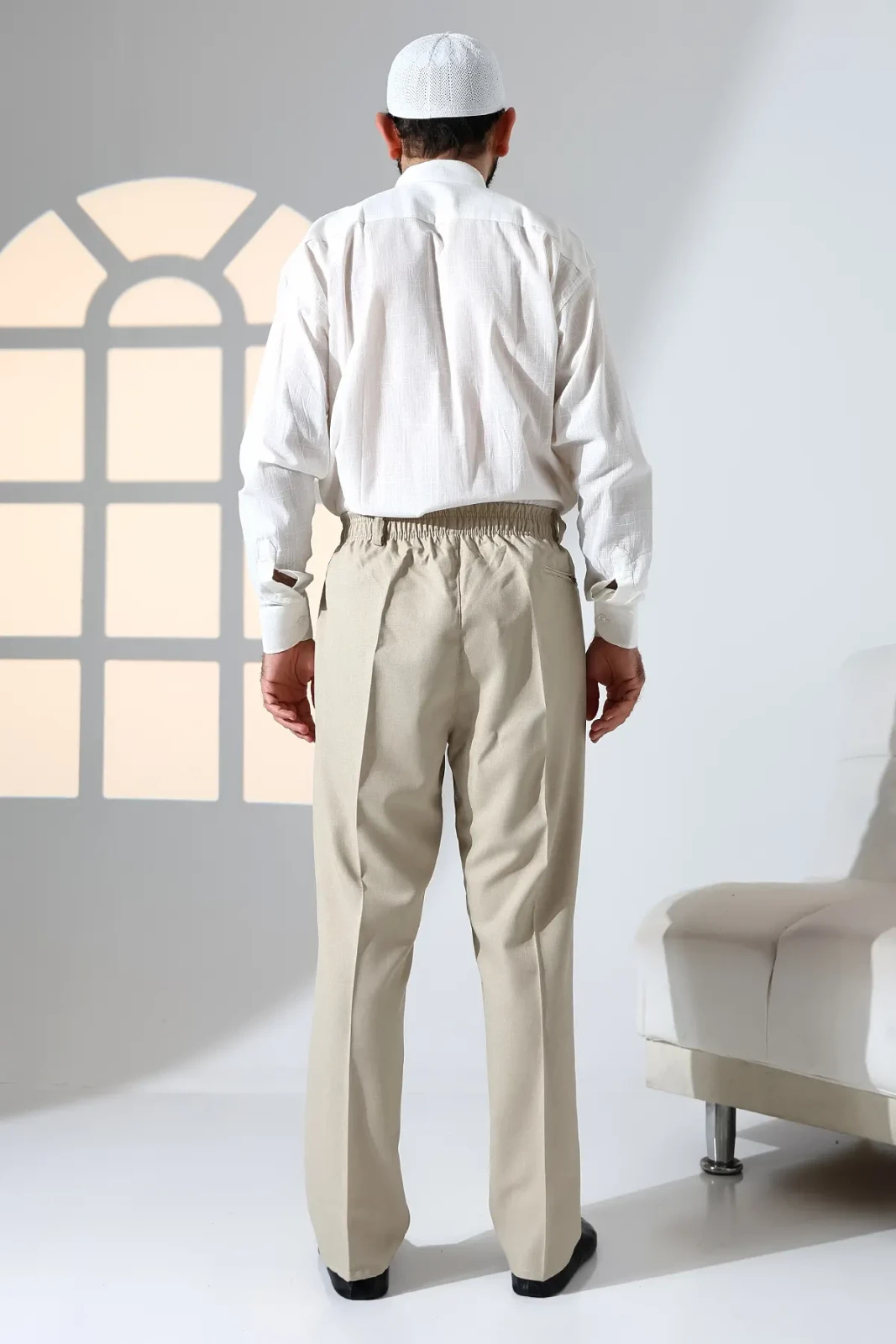 Likralı Pamuklu Spor Şalvar