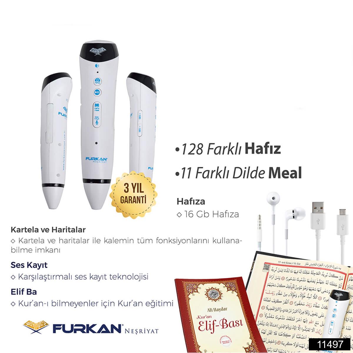 Cami Boy Bilgisayar Hatlı Kalem Kuranı Kerim (16 Gb) – Kabe