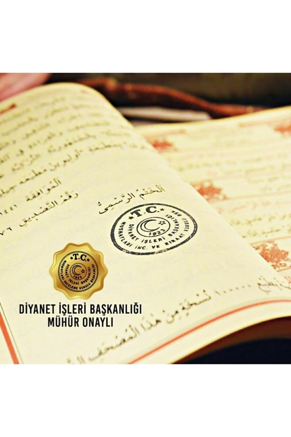 30 Cüz Nubuk Kaplama Özel Taşıma Çantalı Cami Boy Arapça Kuranı Kerim 