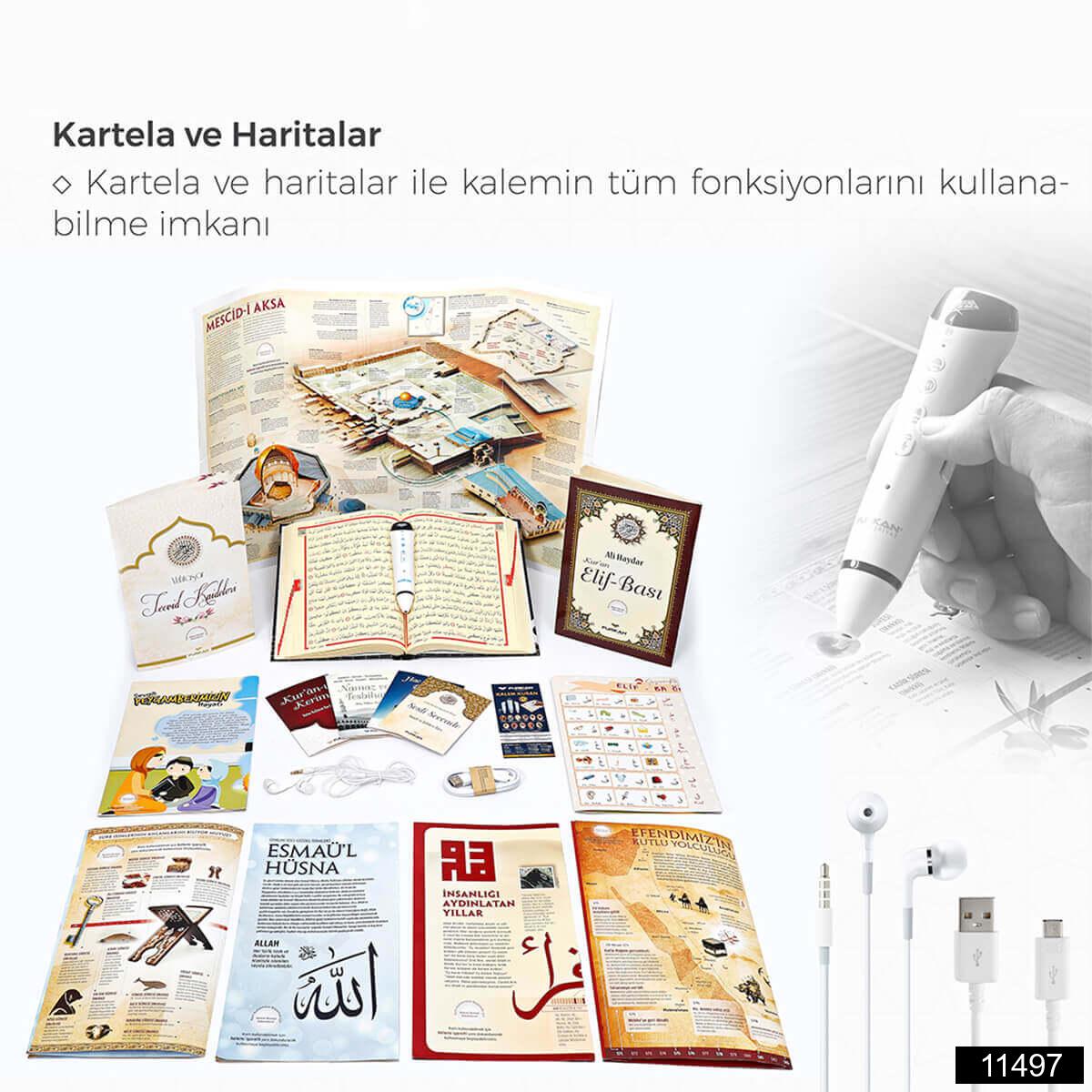Cami Boy Bilgisayar Hatlı Kalem Kuranı Kerim (16 Gb) – Kabe