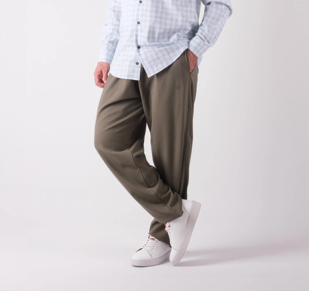 Likralı Pamuklu Spor Şalvar