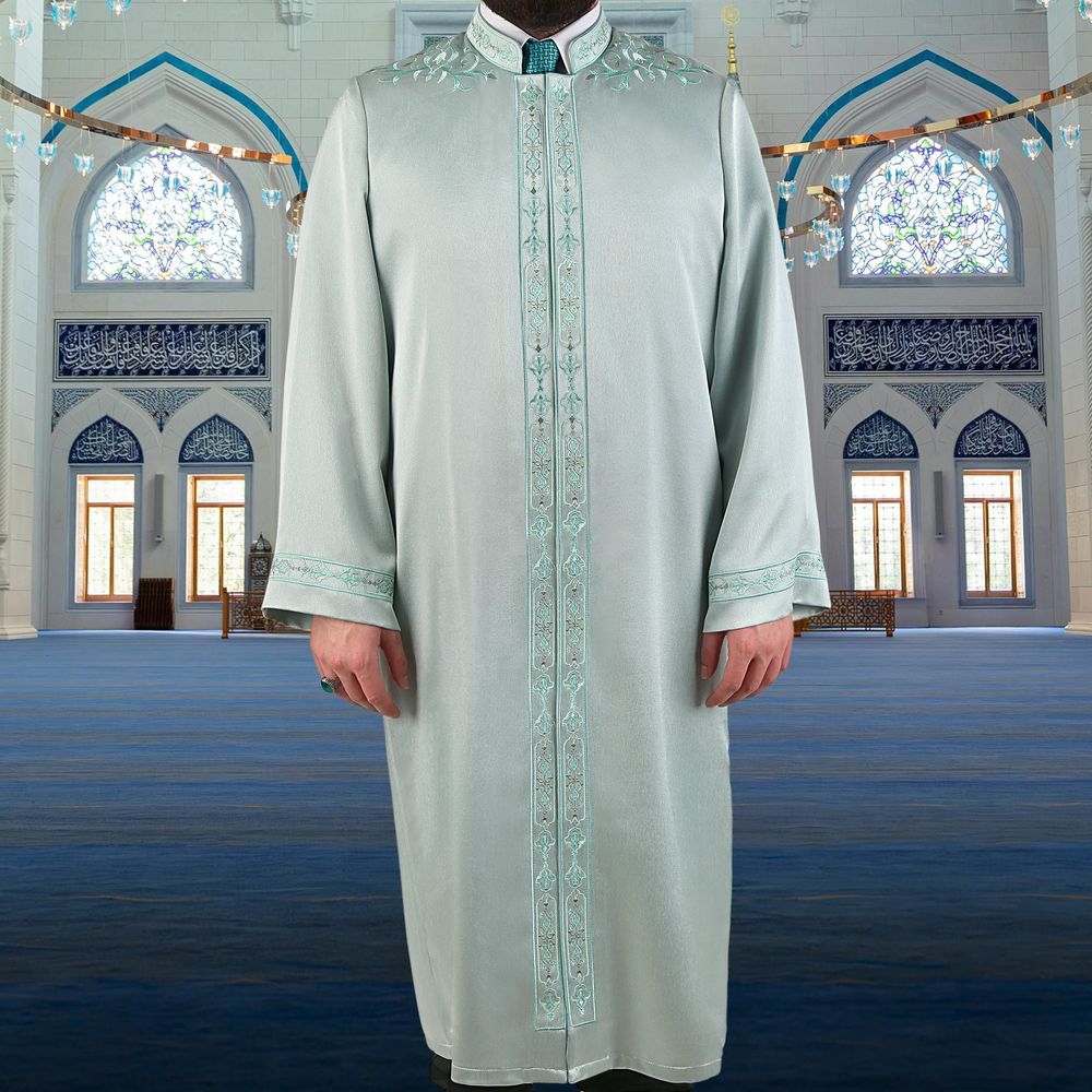 ikranur%20Lüks%20Haseki%20İmam%20Cübbesi%20Su%20Yeşili