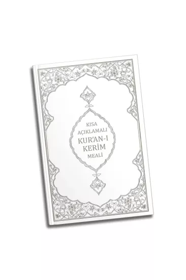 Kısa Açıklamalı Kuranı Kerim Meali, Mahmut Kısa, Türkçe, Karton Kapak 14x21 cm