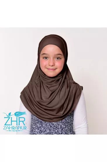 Çocuk Pratik Şal/eşarp (2 PARÇA SENDY KUMAŞ 6-10 YAŞ)