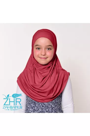 Çocuk Pratik Şal/eşarp (2 PARÇA SENDY KUMAŞ 6-10 YAŞ)