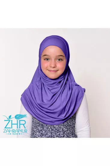 Çocuk Pratik Şal/eşarp (2 PARÇA SENDY KUMAŞ 6-10 YAŞ)
