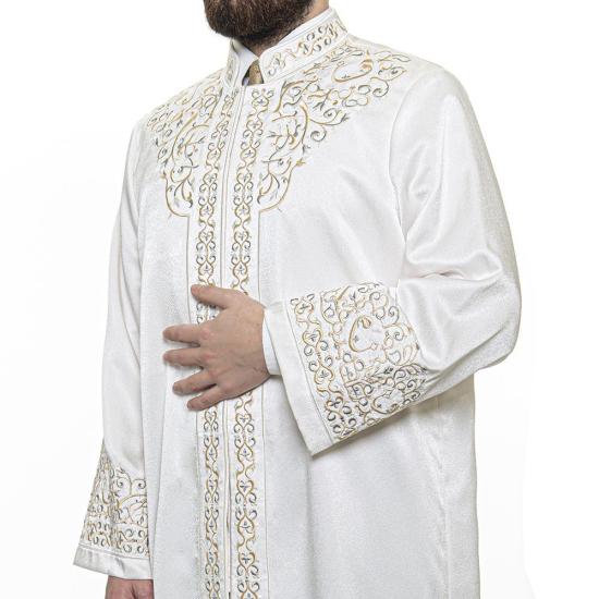 ikranur Lüks Nevevi İmam Cübbesi - Krem