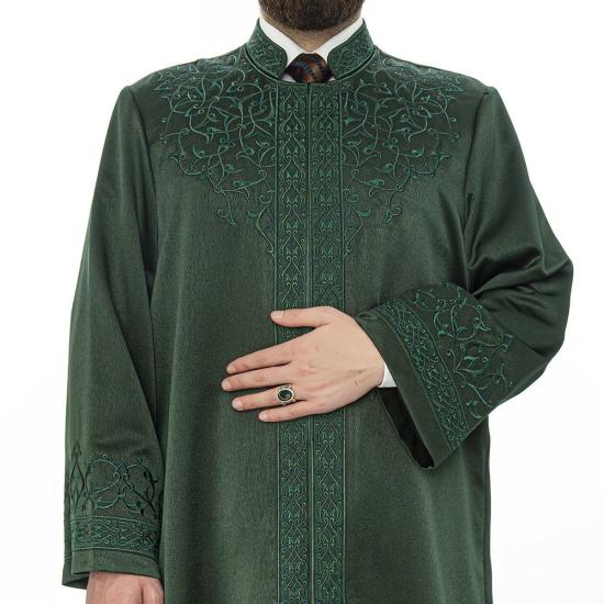 ikranur Lüks Yeşil Vera İmam Cübbesi