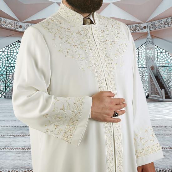ikranur Handeme İmam Cübbesi Krem
