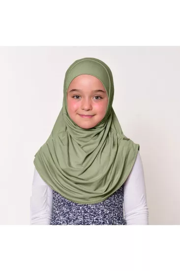 Çocuk Pratik Şal/eşarp (2 PARÇA SENDY KUMAŞ 6-10 YAŞ)